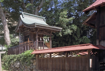 2024年に再生工事を行った頥氣神社(長野市松代町)が国登録有形文化財に。