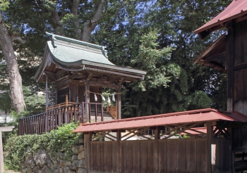 2024年に再生工事を行った頥氣神社(長野市松代町)が国登録有形文化財に。