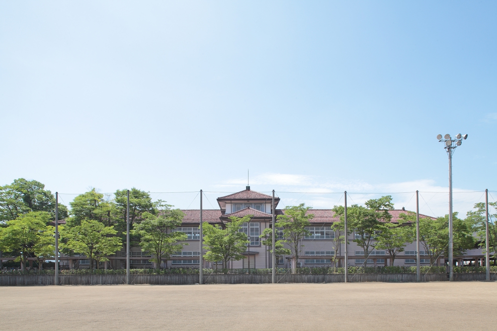 国登録有形文化財 長野高等学校金鵄会館修復工事